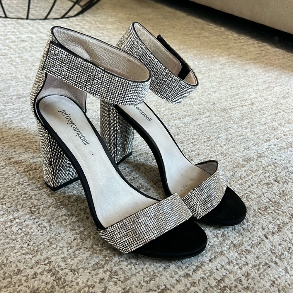 Jeffrey Campbell “Lindsay” diamond Heels